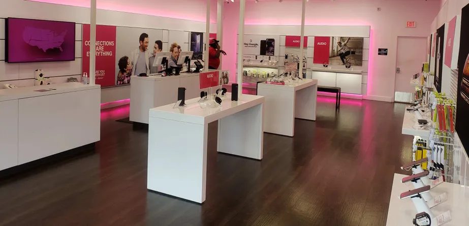 Interior photo of T-Mobile Store at Main St & Glenwood Ave, Binghamton, NY