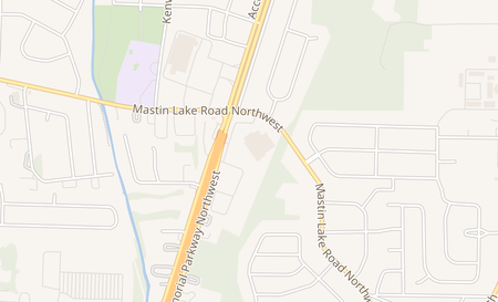 map of 3418 N Memorial Pkwy Huntsville, AL 35810