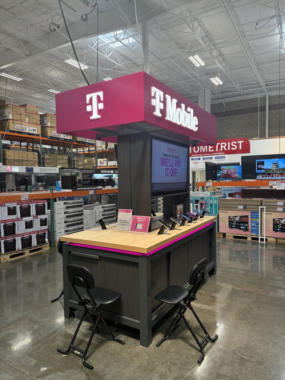 Interior photo of T-Mobile Store at Costco Tracy CA, Tracy, CA