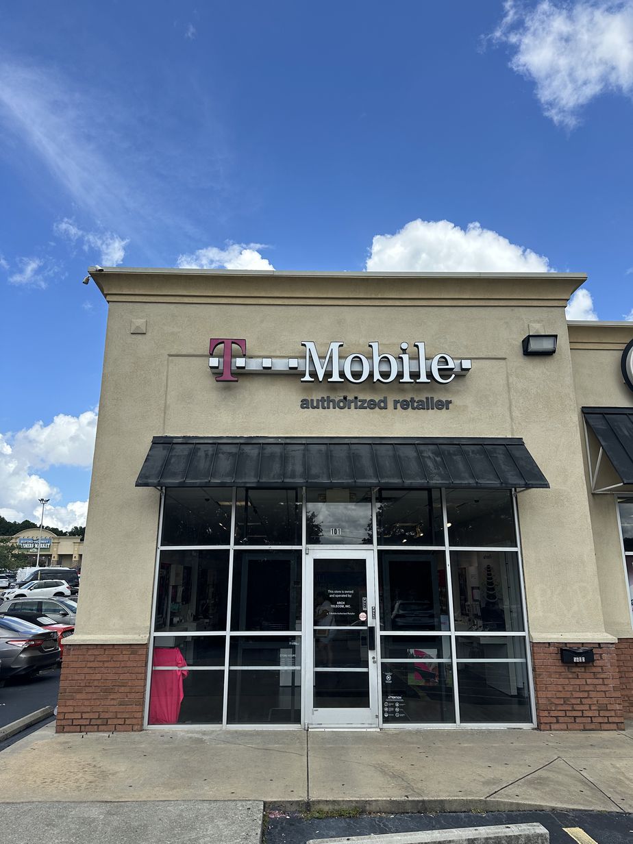 Exterior photo of T-Mobile Store at Buford Hwy & I-285, Doraville, GA