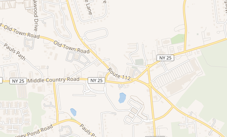 map of 2229 Route 112 Coram, NY 11727