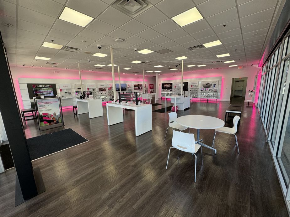 Interior photo of T-Mobile Store at Hawks- Westworth Village, Fort Worth, TX