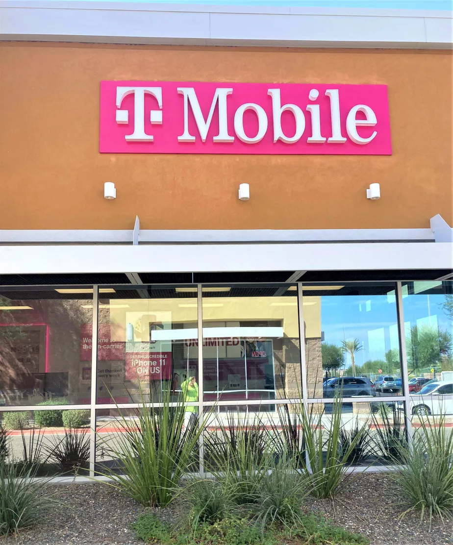 Exterior photo of T-Mobile store at W Waddell Rd & Az 303 Loop S, Surprise, AZ