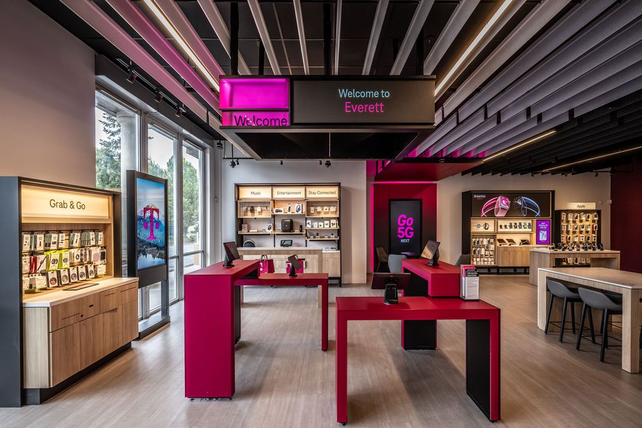 Interior photo of T-Mobile Store at Everett Mall Way & 95th Ct SE, Everett, WA