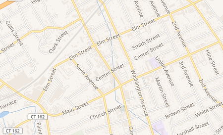 map of 577 Campbell Ave West Haven, CT 06516