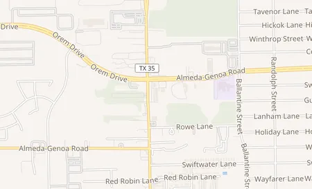 map of 9715 Telephone Rd 115 Houston, TX 77075