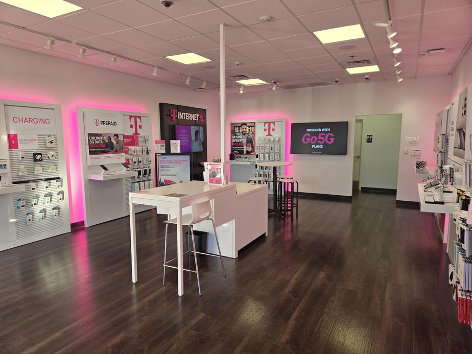 Interior photo of T-Mobile Store at Hwy 101 - Safeway Center, Newport, OR