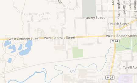 map of 1805 W Genesee Lapeer, MI 48446
