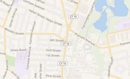 map of 1152 Dixwell Ave Hamden, CT 06514