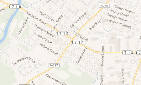 map of 1346 Raleigh Rd Rocky Mount, NC 27803