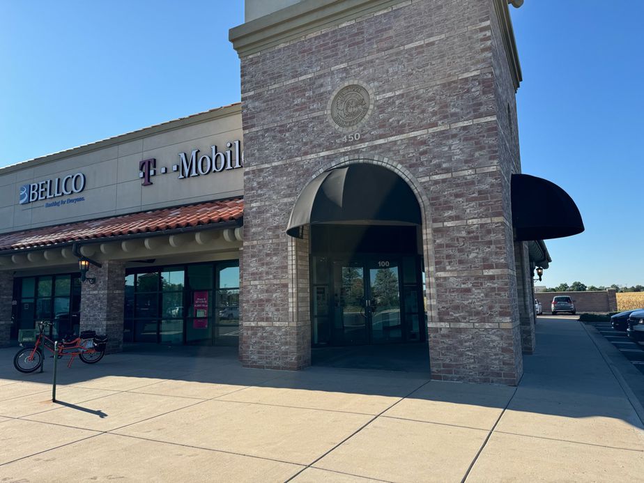 Exterior photo of T-Mobile Store at Bromley & 4th, Brighton, CO
