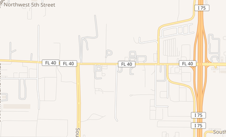 map of 4422 FL-40 Ste 4 Ocala, FL 34482