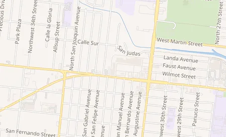 map of 4879 W Commerce St Ste 101 San Antonio, TX 78237