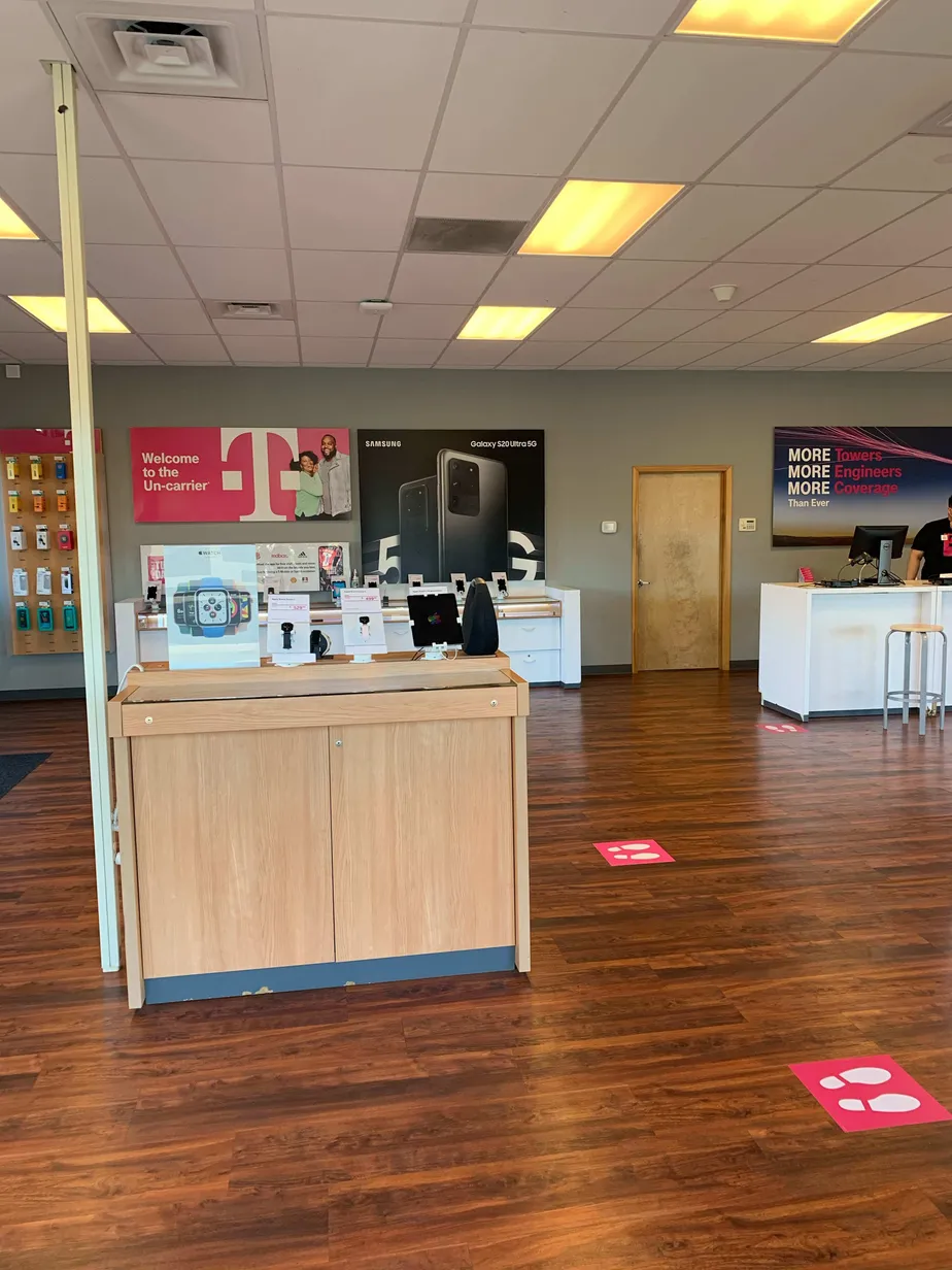 Interior photo of T-Mobile Store at Riverside Dr & Riverside Ln, Mount Vernon, WA