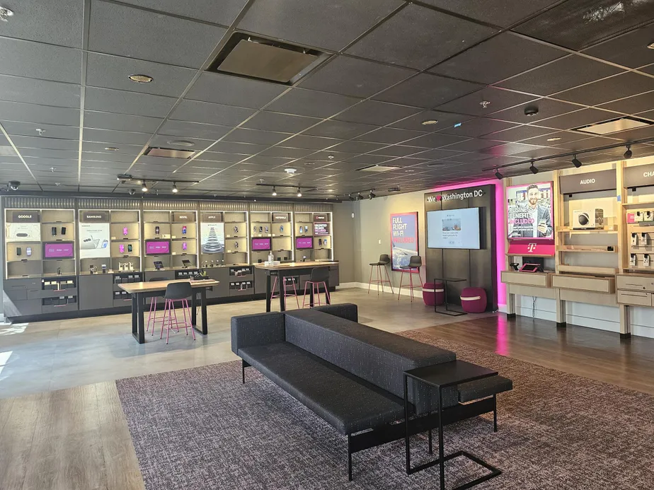  Interior photo of T-Mobile Store at M St & 4th St, Washington, DC 