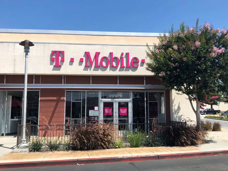 Exterior photo of T-Mobile store at Grand & Valley, Walnut, CA