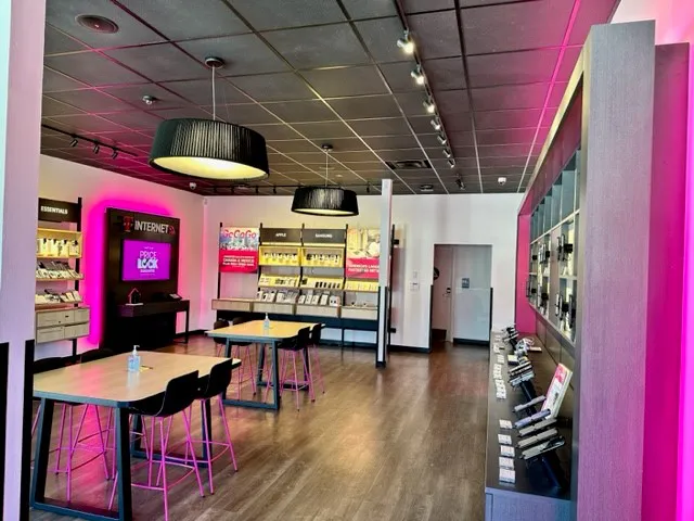 Interior photo of T-Mobile Store at Bryant & 16th, San Francisco, CA