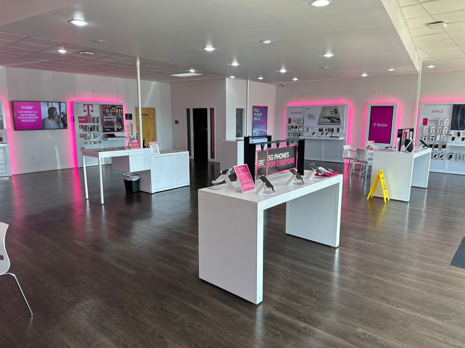 Interior photo of T-Mobile Store at Gateway Dr & Glenbrooke Dr, Eau Claire, WI