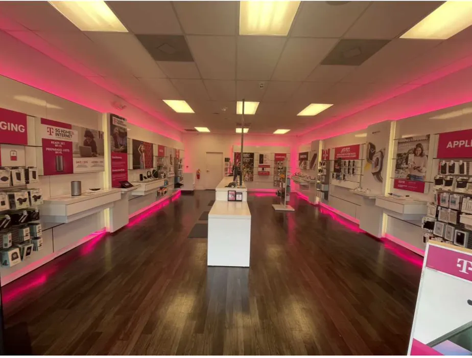 Interior photo of T-Mobile Store at Hwy 74 & Roland, Monroe, NC