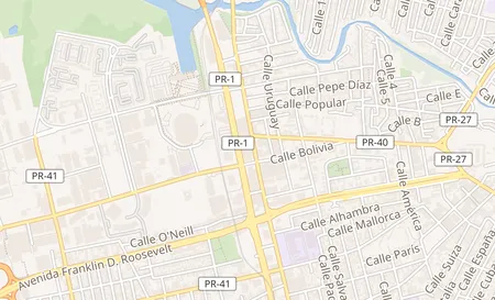 map of BALDORIOTY DE CASTRO AVE INT ARCOIRIS STE 20 Norte Shopping Center San Juan, PR 00913