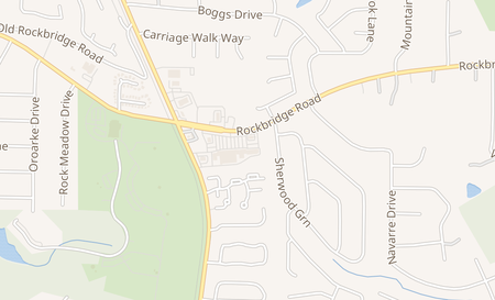 map of 3929 Flat Shoals Pkwy Decatur, GA 30034