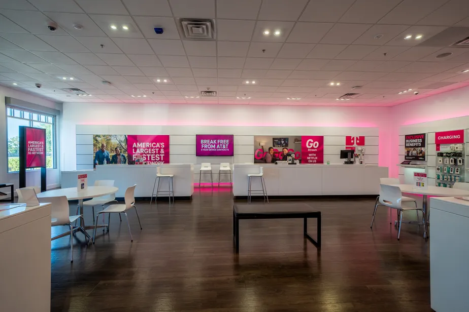 Interior photo of T-Mobile Store at The Marketplace On Ming, Bakersfield, CA