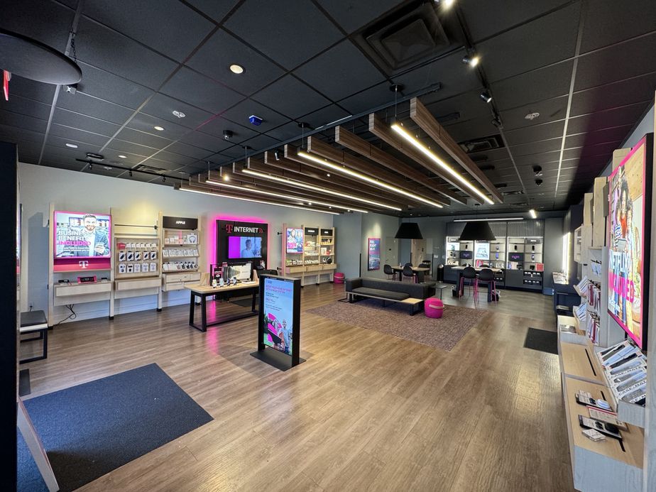 Interior photo of T-Mobile Store at Santee Trolley Square, Santee, CA