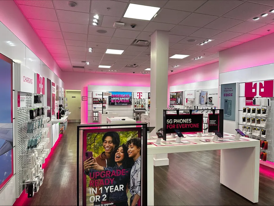 Interior photo of T-Mobile Store at The Mall At University Twn Ctr, Sarasota, FL