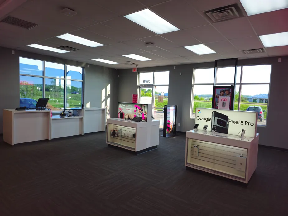  Interior photo of T-Mobile Store at Commercial Blvd & 30th Ave, Lake Hallie, WI 
