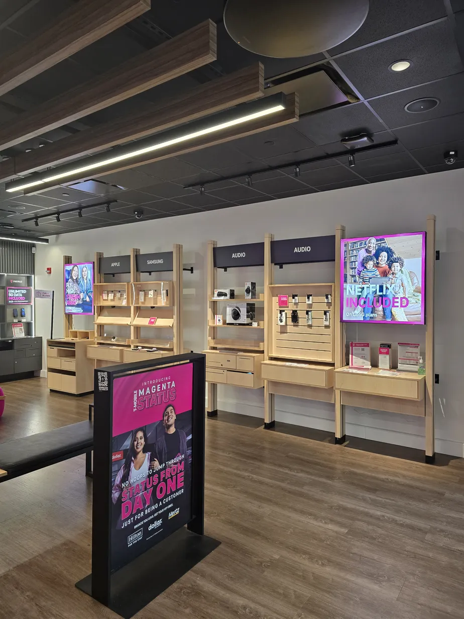  Interior photo of T-Mobile Store at Oxford Valley Mall - 2nd Floor, Langhorne, PA 