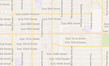 map of 609 E CENTURY BLVD Los Angeles, CA 90002
