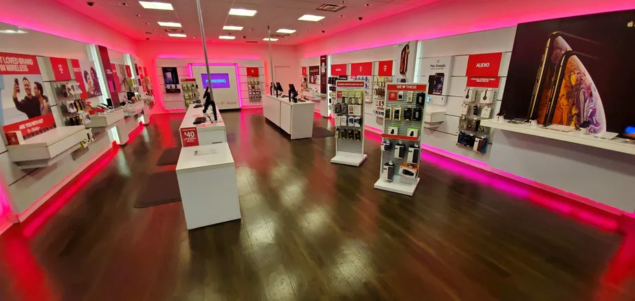 Interior photo of T-Mobile Store at Apache Mall 4, Rochester, MN
