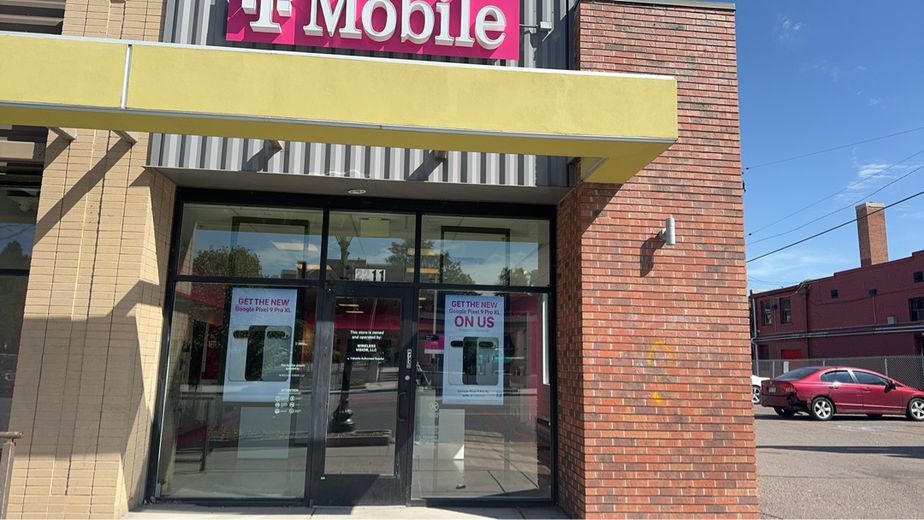 Exterior photo of T-Mobile Store at Colfax & Gaylord, Denver, CO