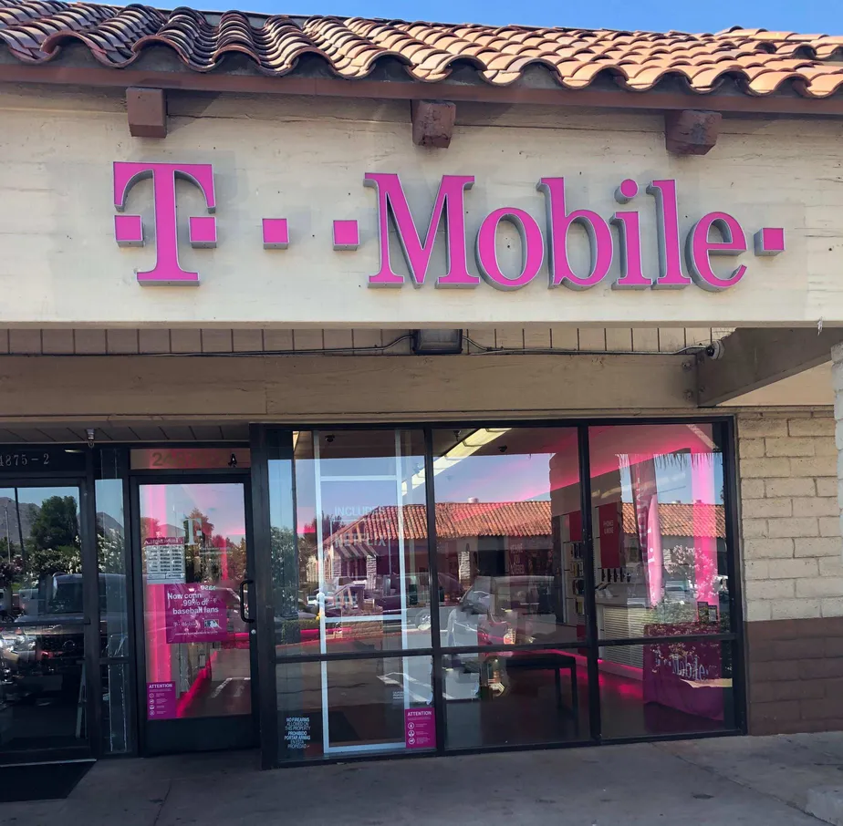 Exterior photo of T-Mobile store at Alessandro Blvd & Perris Blvd, Moreno Valley, CA