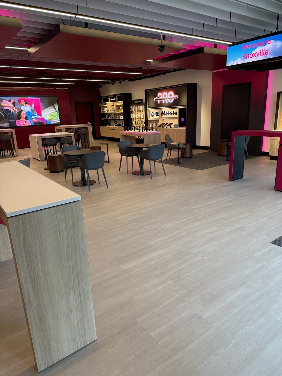  Interior photo of T-Mobile Store at Kingston Pike & Buckingham, Knoxville, TN 