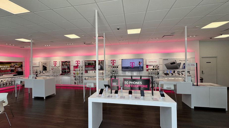 Interior photo of T-Mobile Store at Patton Ave & Regent Park Blvd, Asheville, NC