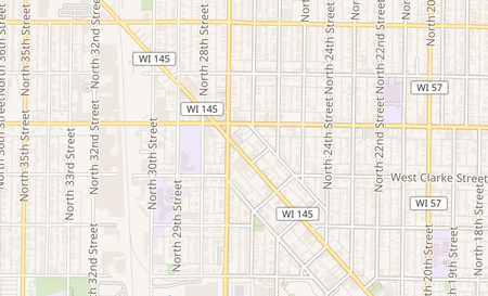map of 2650 W Fond Du Lac Ave Milwaukee, WI 53206