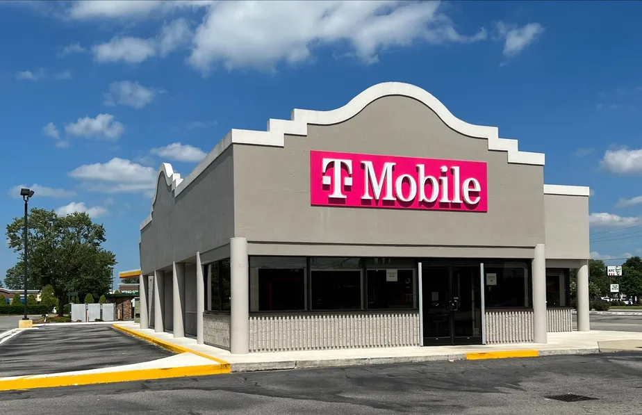 Exterior photo of T-Mobile Store at Ashley Plaza, Goldsboro, NC