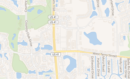 map of 26831 S Tamiami Trail Bonita Springs, FL 34134