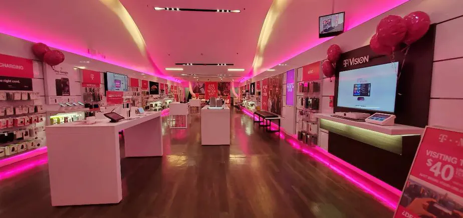 Interior photo of T-Mobile Store at 34th & 6th, New York, NY
