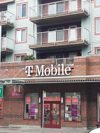 Exterior photo of T-Mobile Store at 45th & Stone Way, Seattle, WA