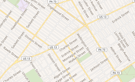 map of 287 Christiana Rd, Suite 24 New Castle, DE 19720