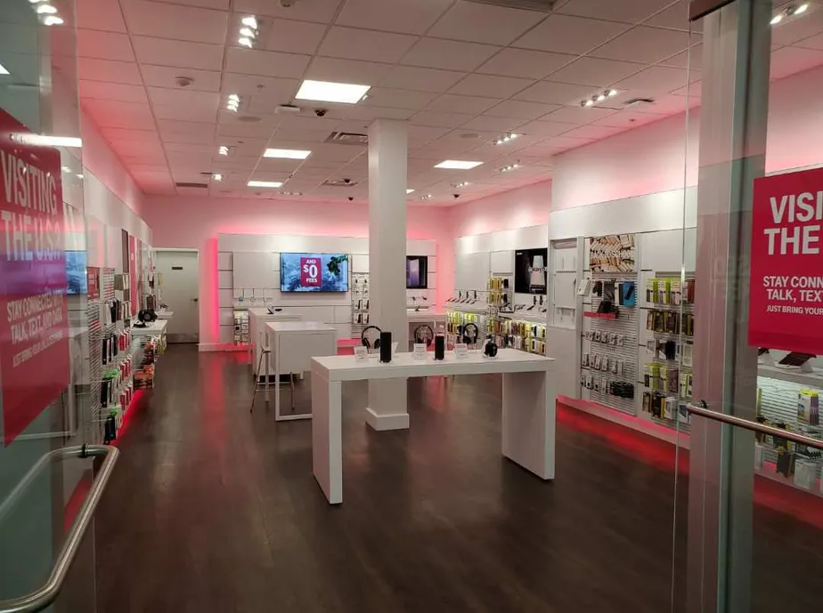 Interior photo of T-Mobile Store at The Mall At University Town Center, Sarasota, FL