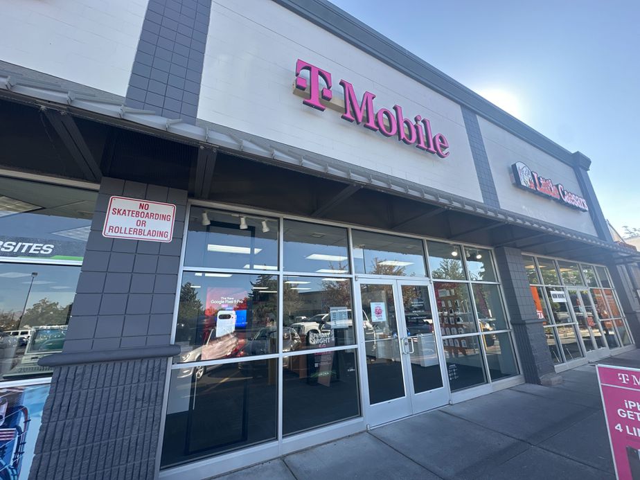  Exterior photo of T-Mobile Store at SW Veterans Way & SW 9th St, Redmond, OR 