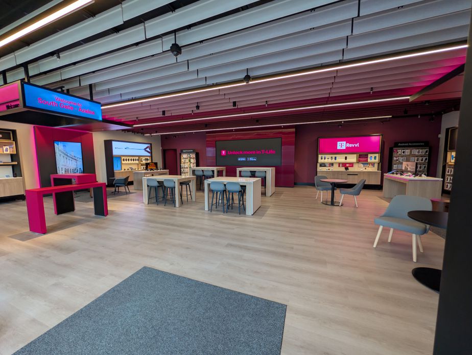  Interior photo of T-Mobile Store at Azalea Shopping Center, South Gate, CA 