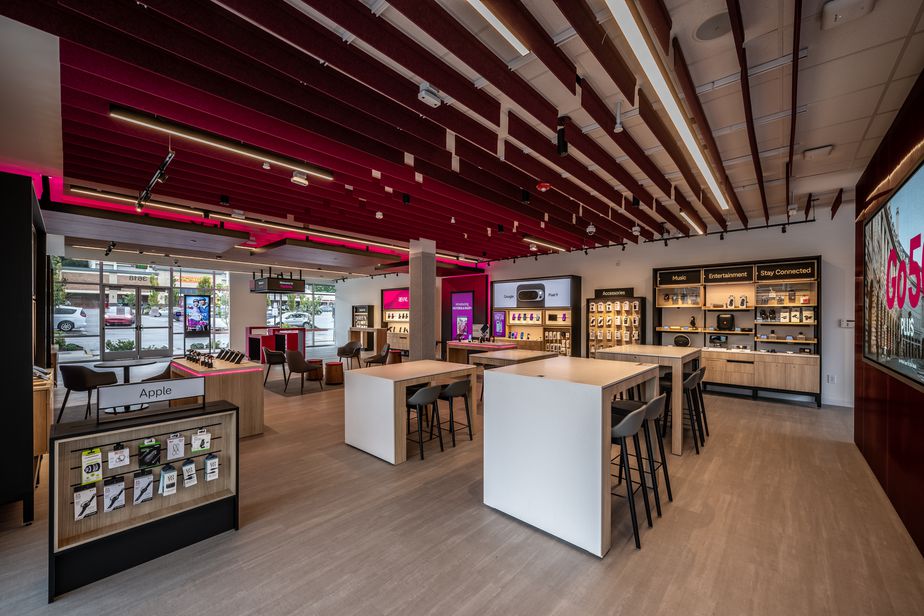 Interior photo of T-Mobile Store at Factoria & SE 36th St, Bellevue, WA