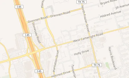 map of 1108 N Loop 336 W Ste T Conroe, TX 77301
