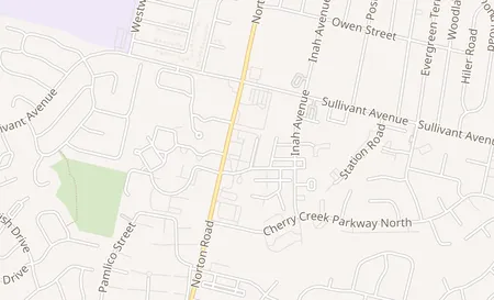 map of 534 Norton Rd Columbus, OH 43228