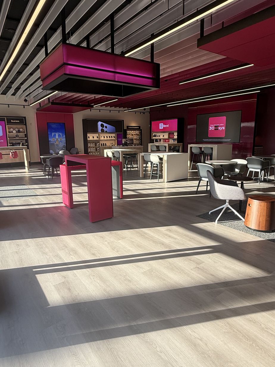 Interior photo of T-Mobile Store at State College & Lincoln, Anaheim, CA