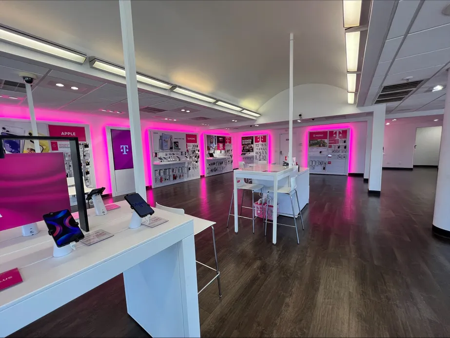 Interior photo of T-Mobile Store at Ashley Plaza, Goldsboro, NC